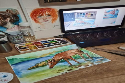 Ressam Anne Gülasal Yıldız ile Sanat Dünyasına Adım Atın